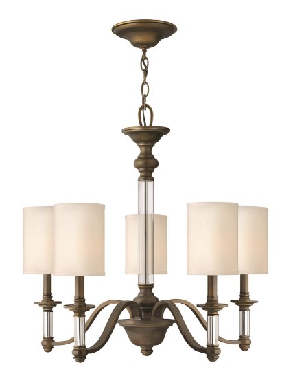 Picture of 60w Chandelier Sussex CAND English Bronze Single Tier