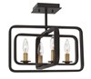 Foto para 60w Foyer Quentin CAND Buckeye Bronze Small Stem Hung Pendant