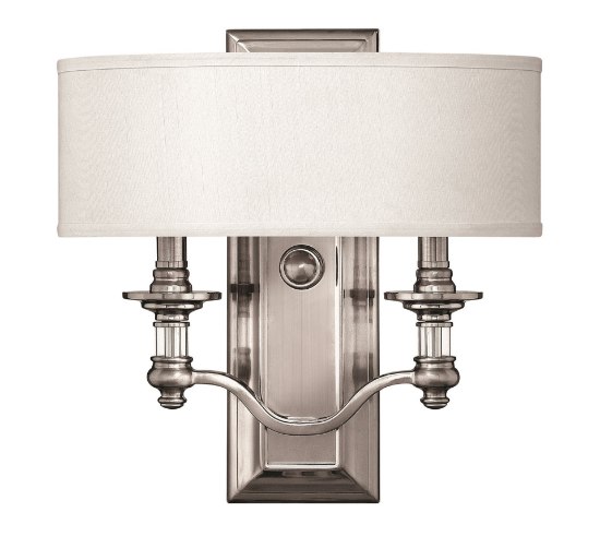 Foto para 60w Sconce Sussex CAND Brushed Nickel