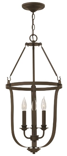 Foto para 60w Foyer Fenmore CAND Textured Bronze Single Tier Foyer