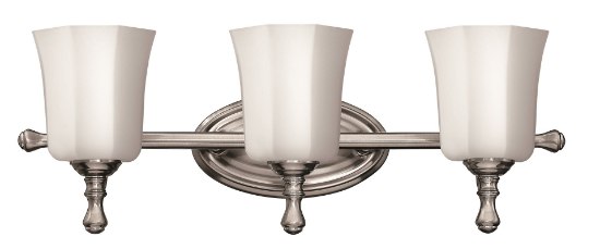 Picture of 100w Bath Shelly MED Etched Opal Brushed Nickel Bath Three Light