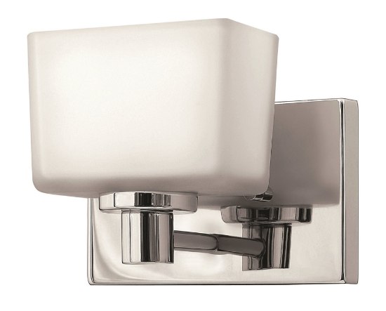 Foto para 4.5w Bath Taylor G9 LED Etched White Chrome Bath Sconce