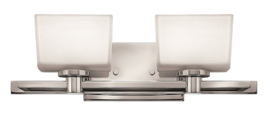 Foto para 60w Bath Taylor G-9 Etched White Chrome Bath Two Light