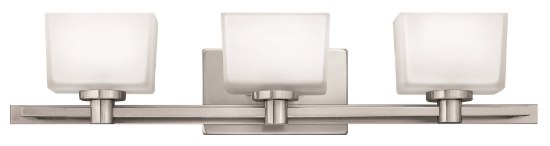 Picture of 60w Bath Taylor G-9 Etched White Brushed Nickel Bath Three Light