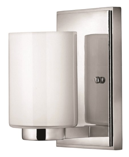 Picture of 60w Bath Miley G-9 Cased Opal Chrome Bath Sconce