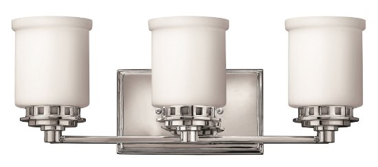 Picture of 100w Bath Ashley MED Etched Opal Chrome Bath Three Light