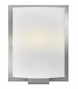 Picture of 60w Bath Mila G-9 Etched Opal Brushed Nickel Bath Sconce