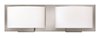 Foto para 60w Bath Mila G-9 Etched Opal Brushed Nickel Bath Two Light