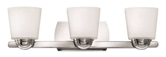 Picture of 100w Bath Kylie MED Etched Opal Chrome Bath Three Light