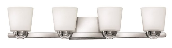 Picture of 100w Bath Kylie MED Etched Opal Chrome Bath Four Light