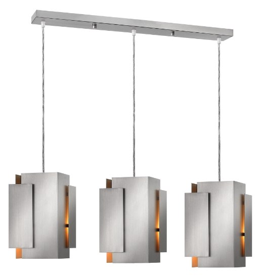 Foto para 100w Pendant Stratus MED Brushed Nickel* Pendant Pairings