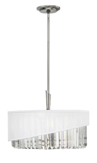 Foto para 60w Foyer Gigi CAND Polished Nickel* Stem Hung Foyer