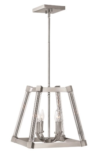 Foto para 60w Foyer Empire CAND Polished Nickel* Stem Hung Pendant