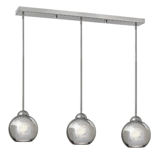 Foto para 100w Pendant Vivo MED Faux Mercury Brushed Nickel* Pendant Pairings