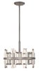 Picture of 60w Foyer Odette CAND Gunmetal Single Tier Pendant