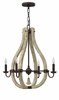 Picture of 60w Chandelier Middlefield CAND Iron Rust* Single Tier