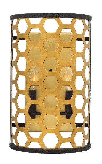 Foto para 60w Sconce Felix CAND Sunset Gold Two Light Sconce