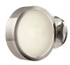 Foto para 60w Sconce Broadway G-9 Etched Polished Aluminum