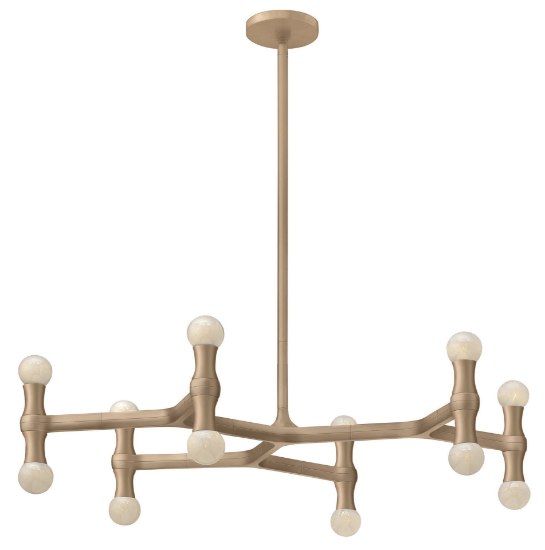 Foto para 60w Chandelier Karma CAND Champagne Single Tier