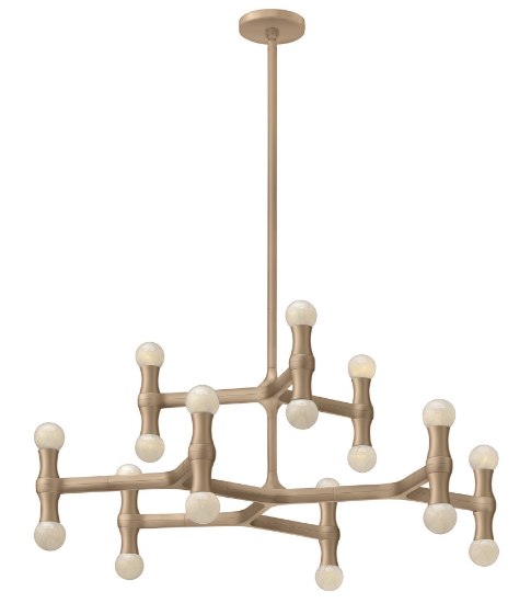 Picture of 60w Chandelier Karma CAND Champagne Two Tier Foyer