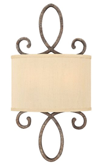 Foto para 60w Sconce Monterey CAND Brushed Merlot