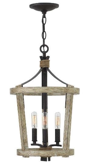 Picture of 60w Chandelier Sherwood CAND Cottage Whitewash Small Foyer