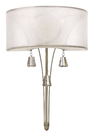 Picture of 60w Sconce Mime CAND Brushed Nickel* Two Light Sconce