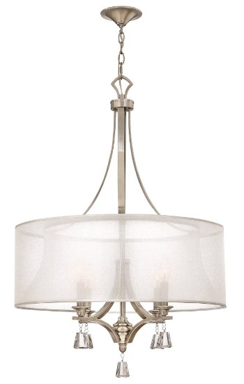 Picture of 60w Chandelier Mime CAND Brushed Nickel* Single Tier