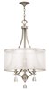 Foto para 60w Chandelier Mime CAND Brushed Nickel* Three Light