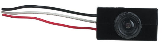 Foto para 300w@120v Black Photocell Control Switch