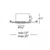 Foto para 50w 4" IC New Construction Airtight Ready Line Voltage Remodel Housing