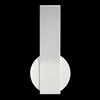 Foto para 379lm Follen Etched Acrylic White Integrated LED sconce