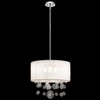 Picture of 40w Imbuia White String W/ Clear Blown Circle Glass Chrome G9 18" Round Pendant