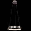 Foto para 920lm Fornello Brushed Nickel Integrated LED 1 ring (light) pendant