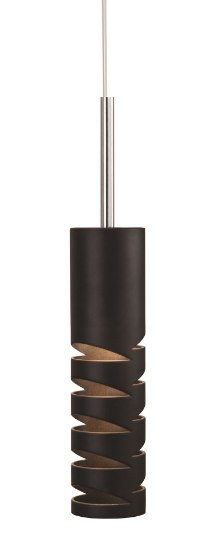 Picture of 35w Rakz Matte Black GU10 Halogen Mini Pendant