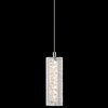 Foto para 453lm Neruda Clear Crystal W/ Crystal Gems Chrome Integrated LED warm white LED mini pendant