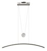 Picture of 741lm Sava Acrylic Black & Chrome Integrated LED 40 inch Island Pendant