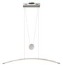 Picture of 741lm Sava Acrylic Silver & Chrome Integrated LED 40 inch Island Pendant