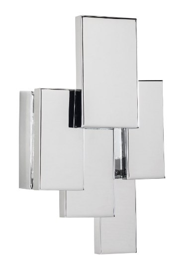 Foto para 516lm Kinslee Chrome Integrated LED Sconce