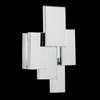 Foto para 516lm Kinslee Chrome Integrated LED Sconce