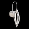 Picture of 264lm Meridian Etched Acrylic Brushed Nickel Integrated LED Sconce