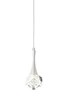 Picture of 384lm Rockne Clear K9 Crystal Chrome Integrated LED mini pendant