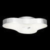 Foto para 489lm Jisel Etched Acrylic Chrome Integrated LED Semi-flush