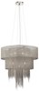 Picture of 40w Elauna Brushed Nickel G9 Large Drum Chandelier