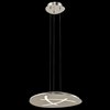 Picture of 809lm Orku Etched Acrylic Brushed Nickel Integrated LED Pendant