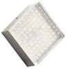 Picture of 785lm Gorve Clear Cubic Zirconia Chip Brushed Nickel Integrated LED Sconce