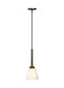 Picture of 100w Nolan Heritage Bronze A-19 1-Light Mini Pendant