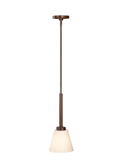 Picture of 100w Nolan Heritage Bronze A-19 1-Light Mini Pendant