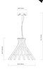 Picture of 880lm Phlair Etched Acrylic Chrome Integrated LED Warm white  LED 17-Light Chandelier