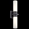 Foto para 24w 933lm Hawn Etched Opal Glass Bronze Integrated LED Sconce